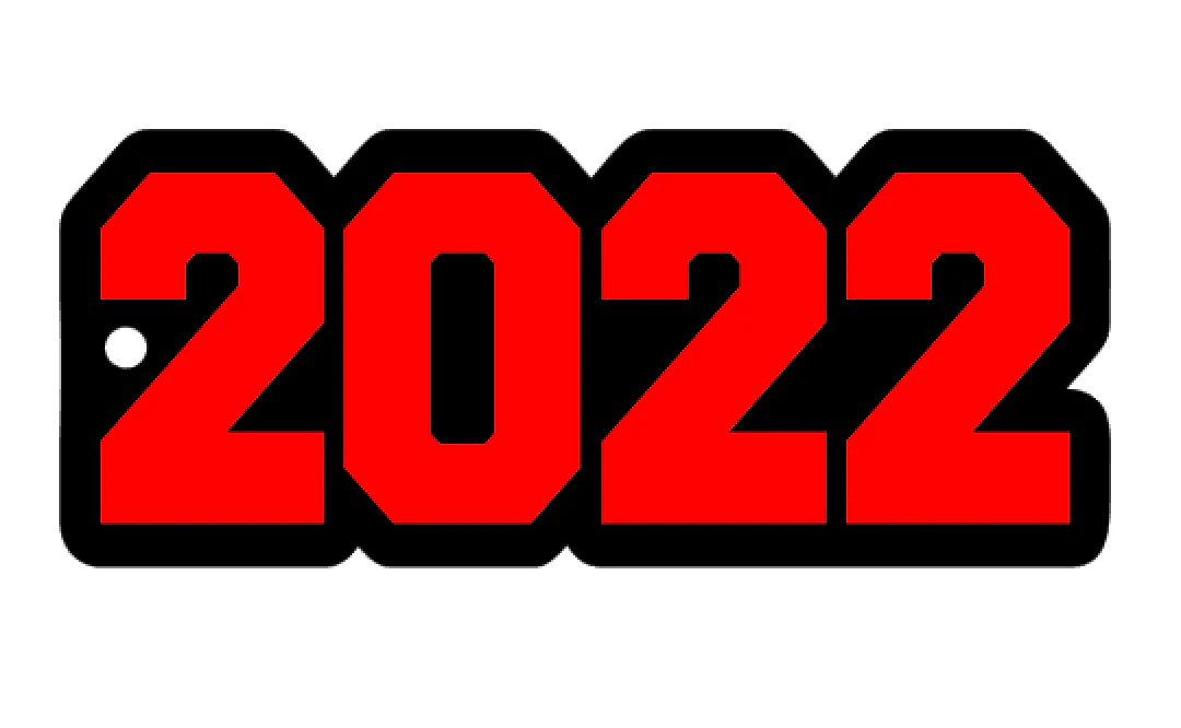 2022 Acrylic Blank - Image 2