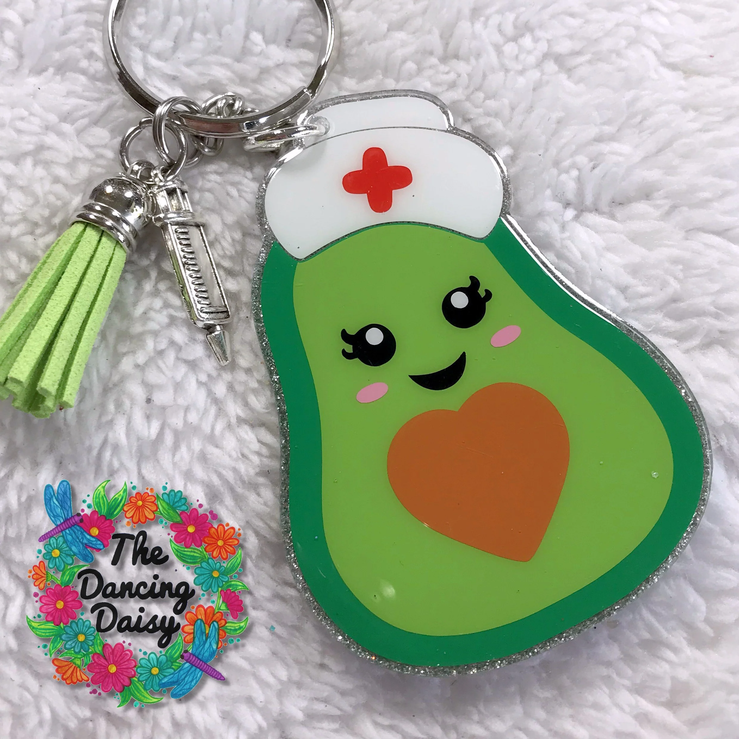 Avocado Nurse Acrylic Blank - Image 3