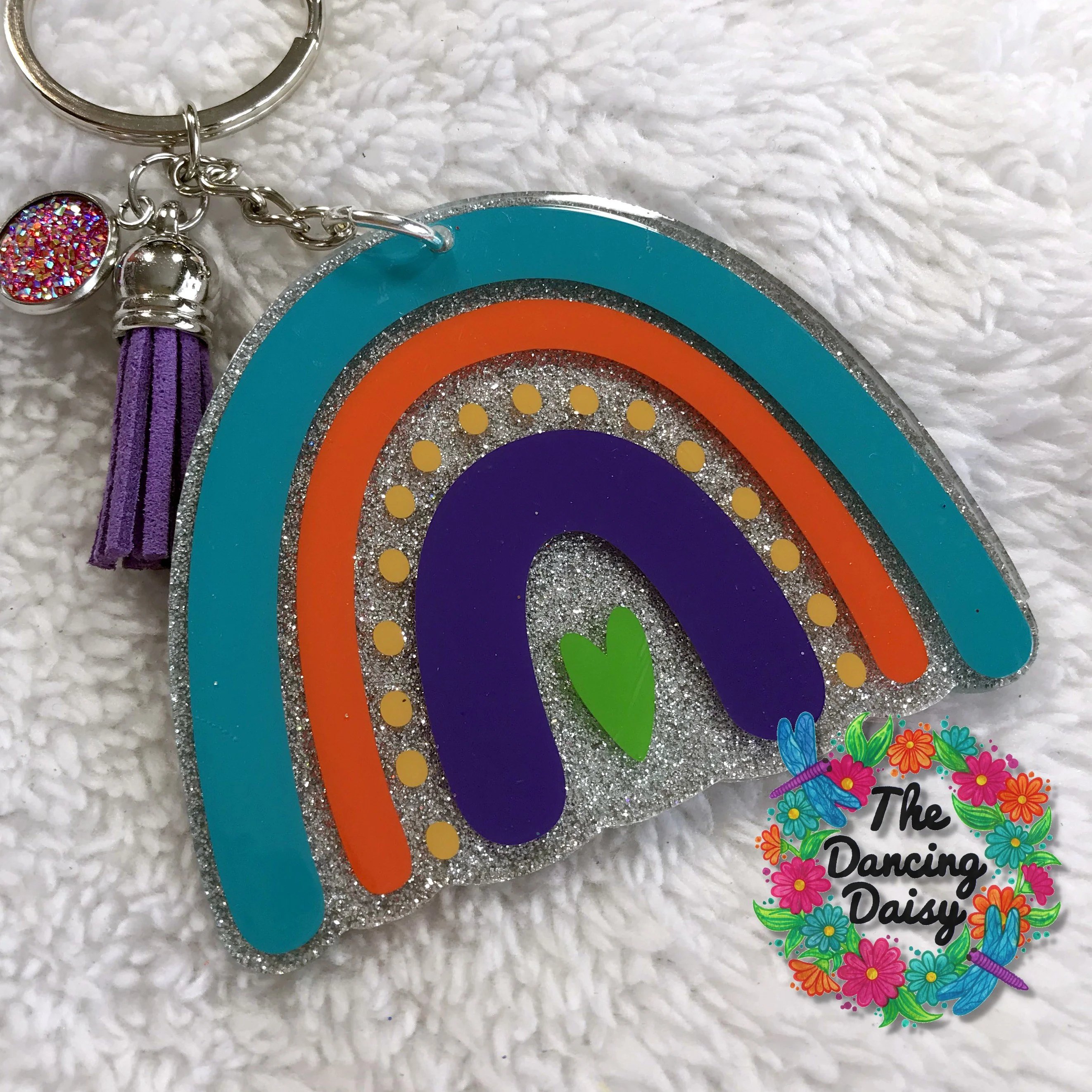 Boho Rainbow Acrylic Blank - Image 3