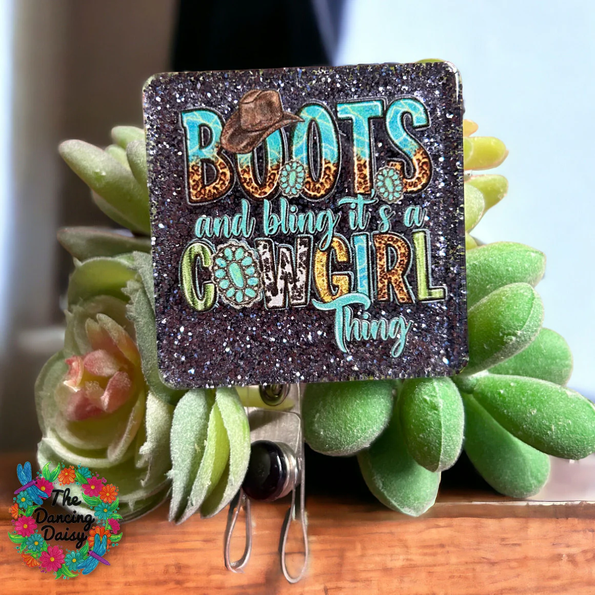 Boots and Bling Cowgirl Thing UV DTF - Image 2