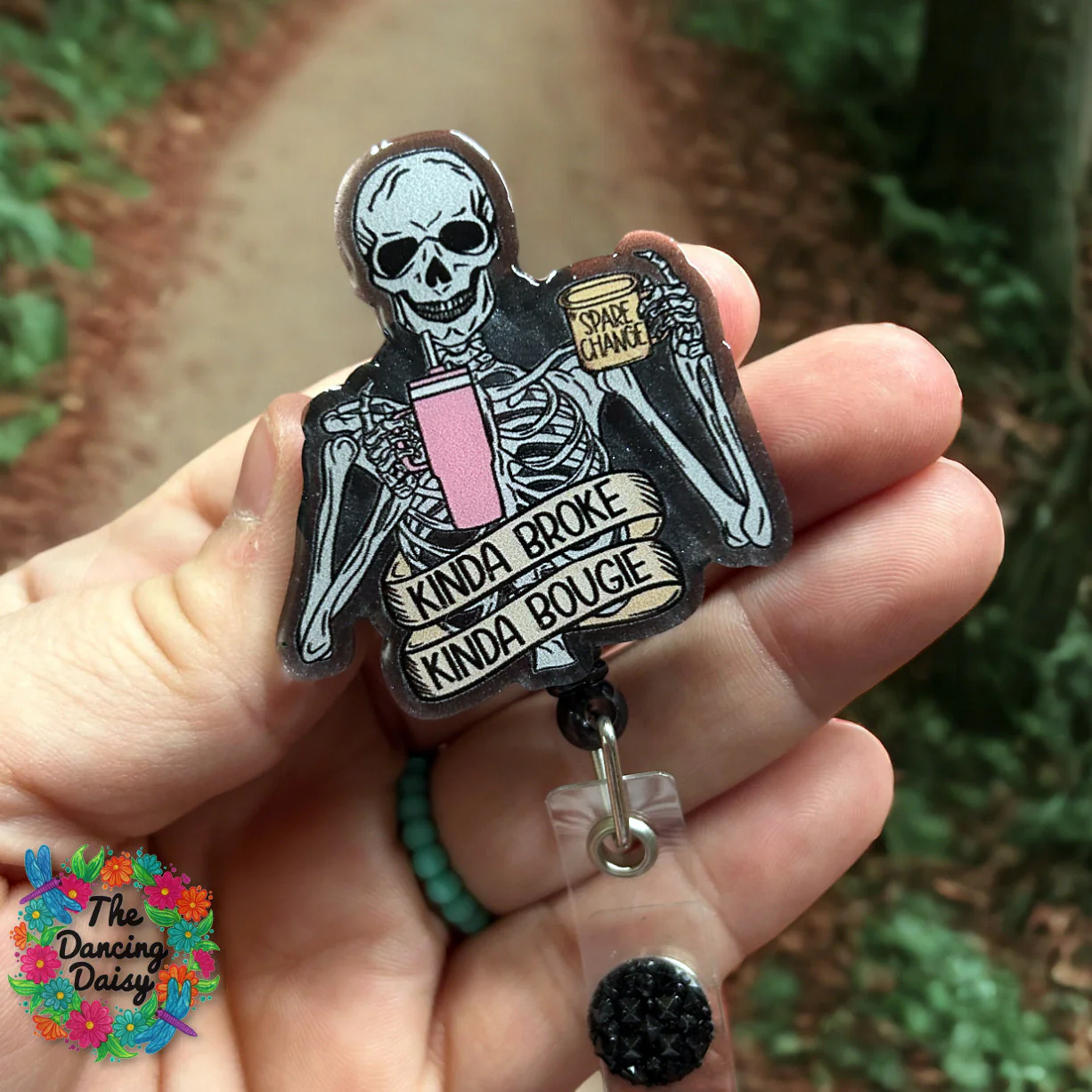 Boujee Skeleton Decal & Acrylic Blank COMBO - Image 2