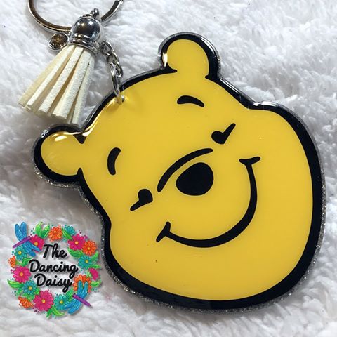 Cartoon Bear Head Acrylic Blank - Image 3