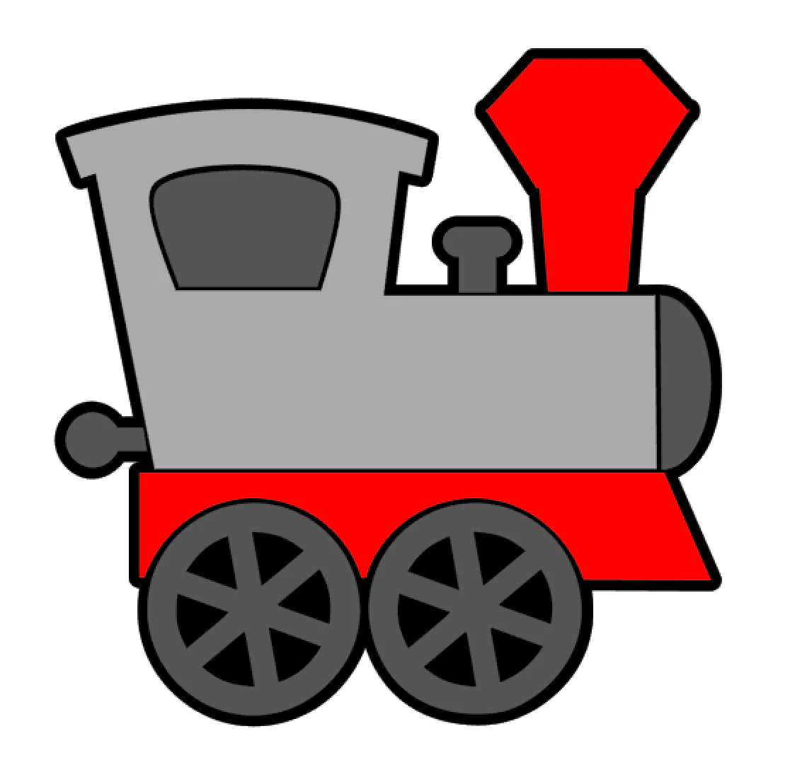 Choo Choo Train Acrylic Blank - Image 2