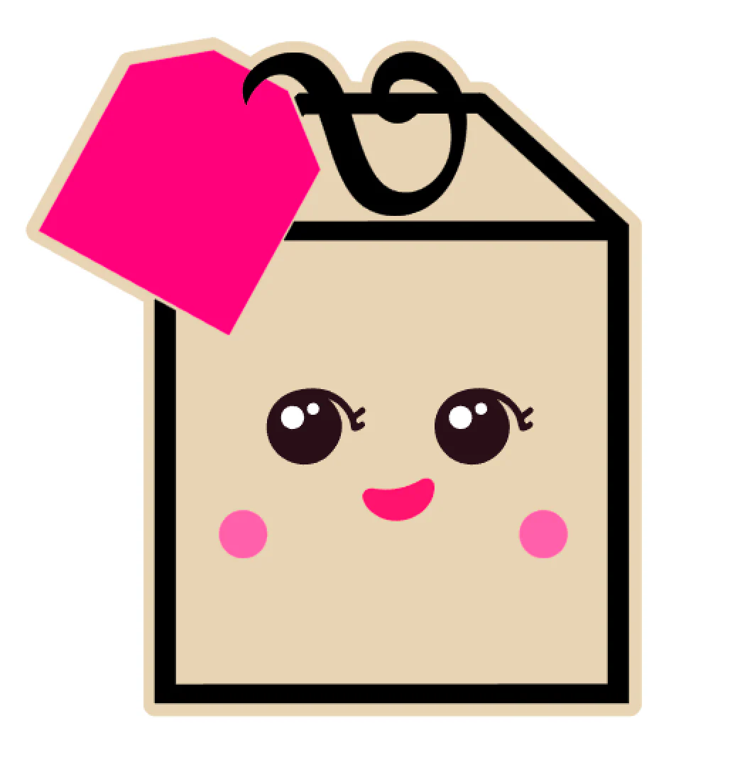 Cute Tea Bag Acrylic Blank - Image 2