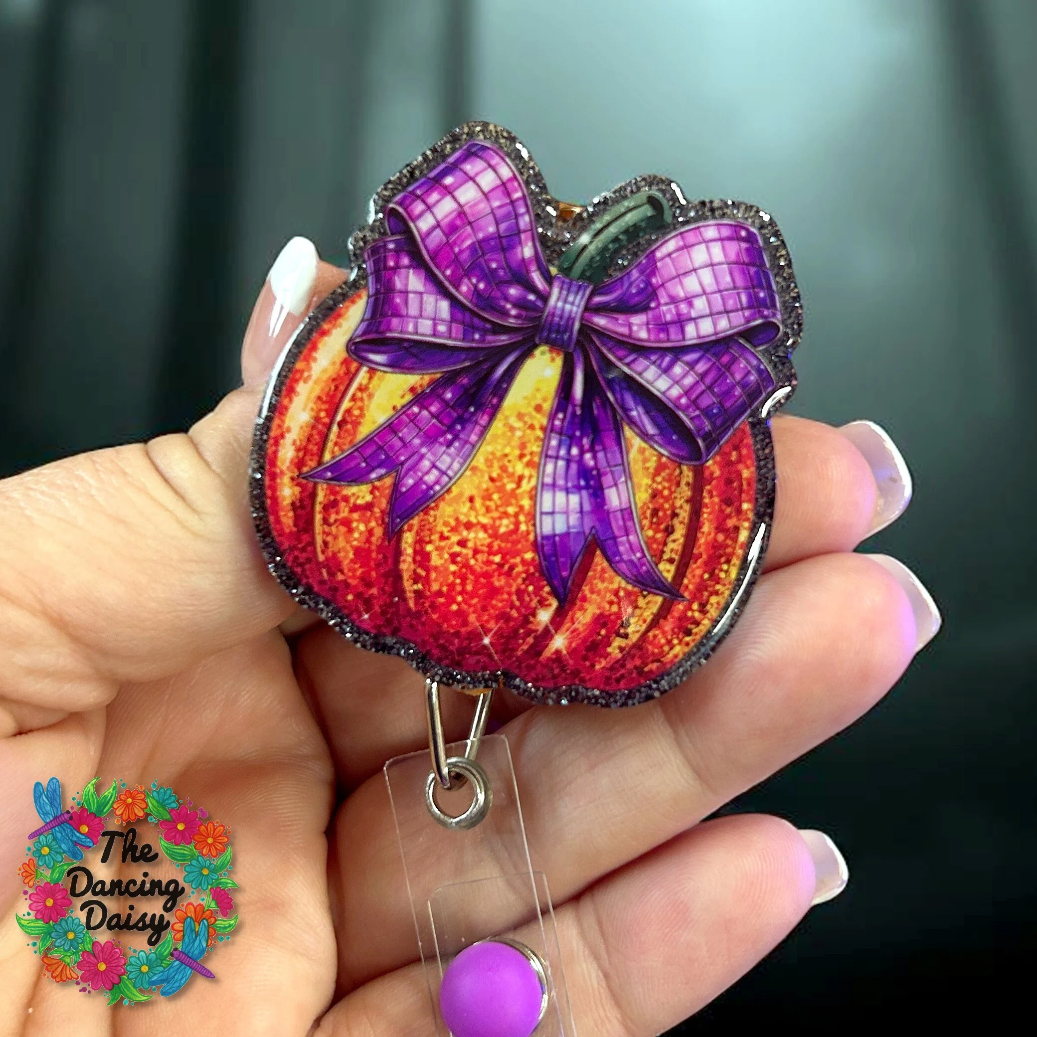 Disco Pumpkin Decal & Acrylic Blank COMBO - Image 2