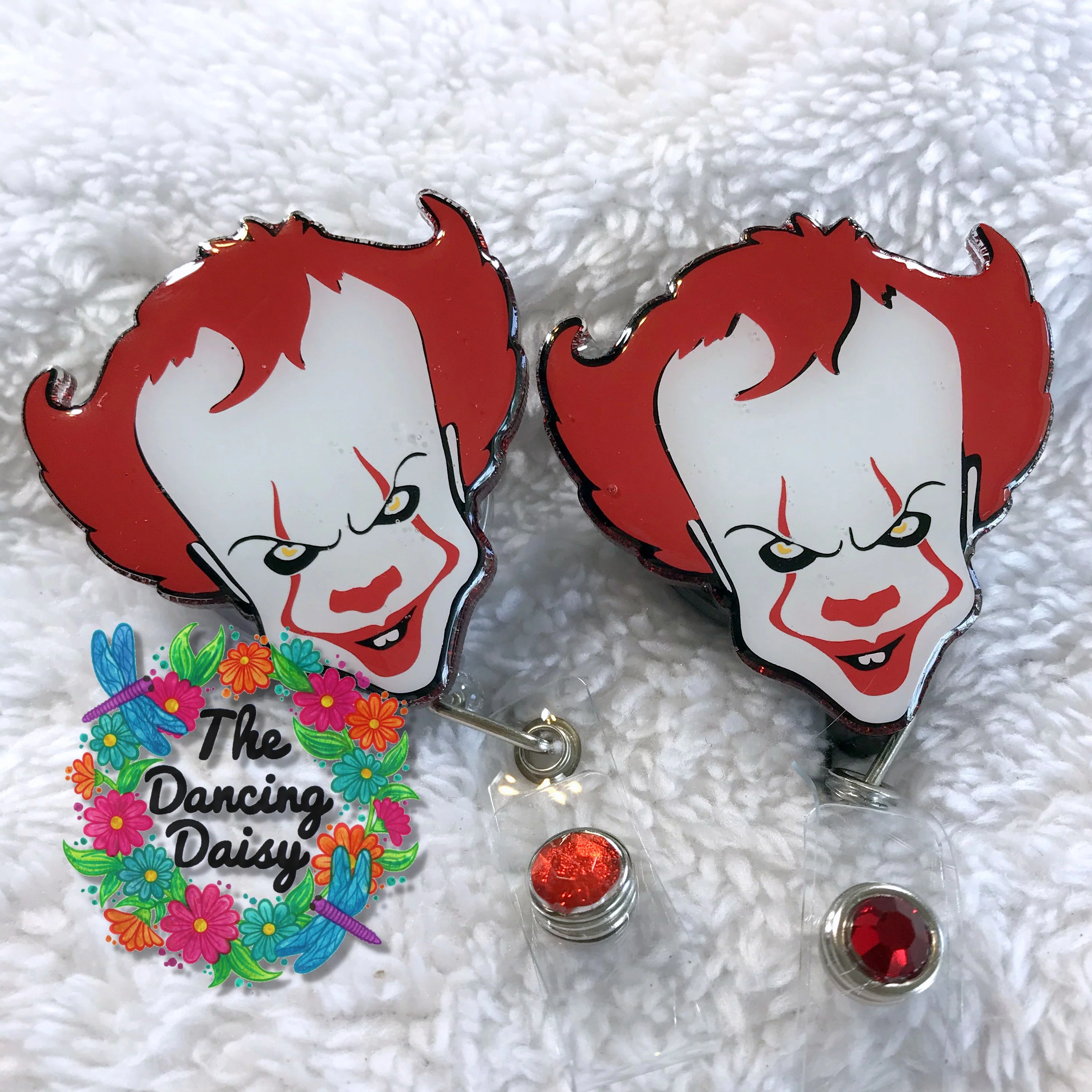 Evil Clown Acrylic Blank - Image 3
