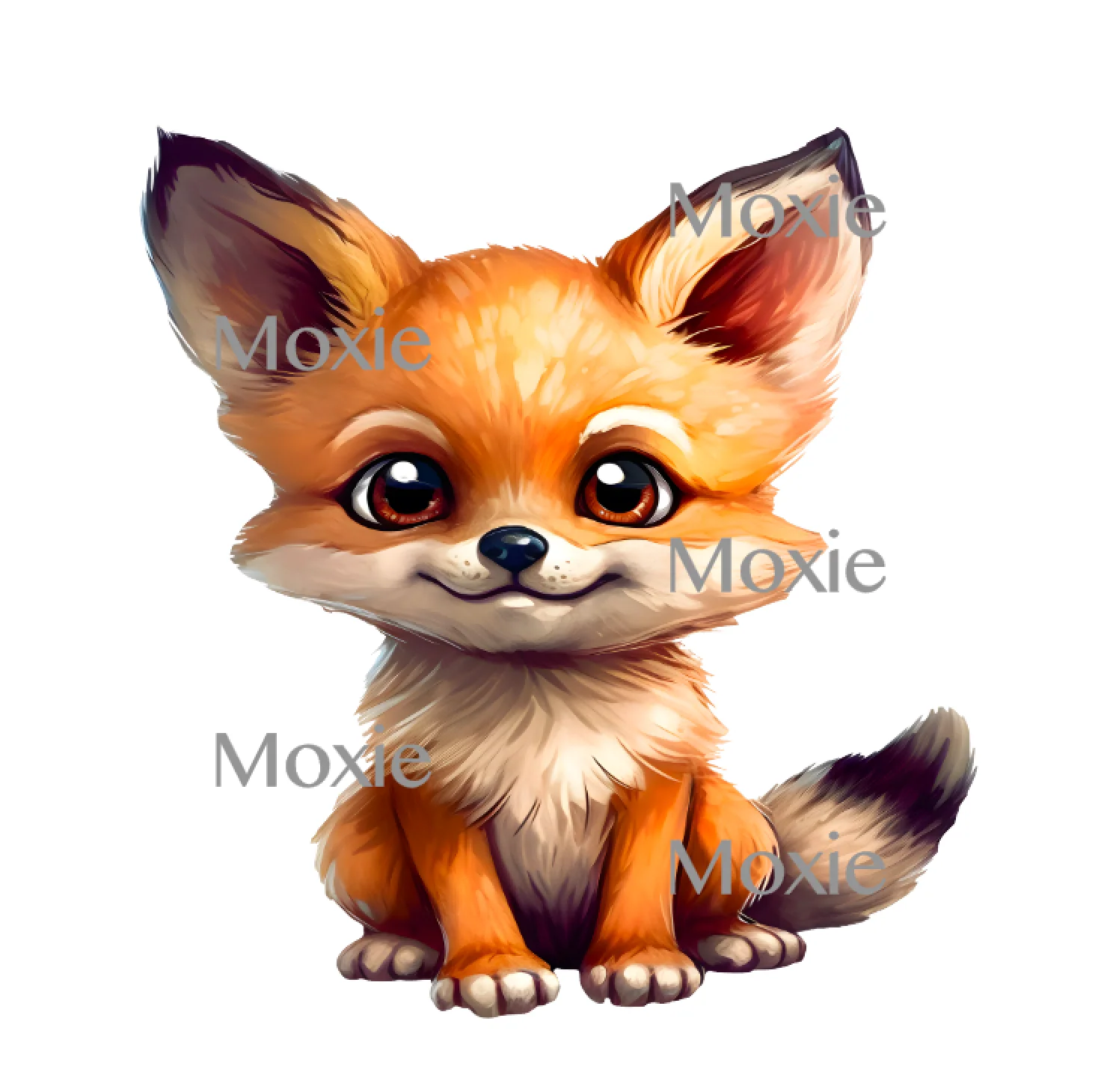 Fox Decal & Acrylic Blank COMBO