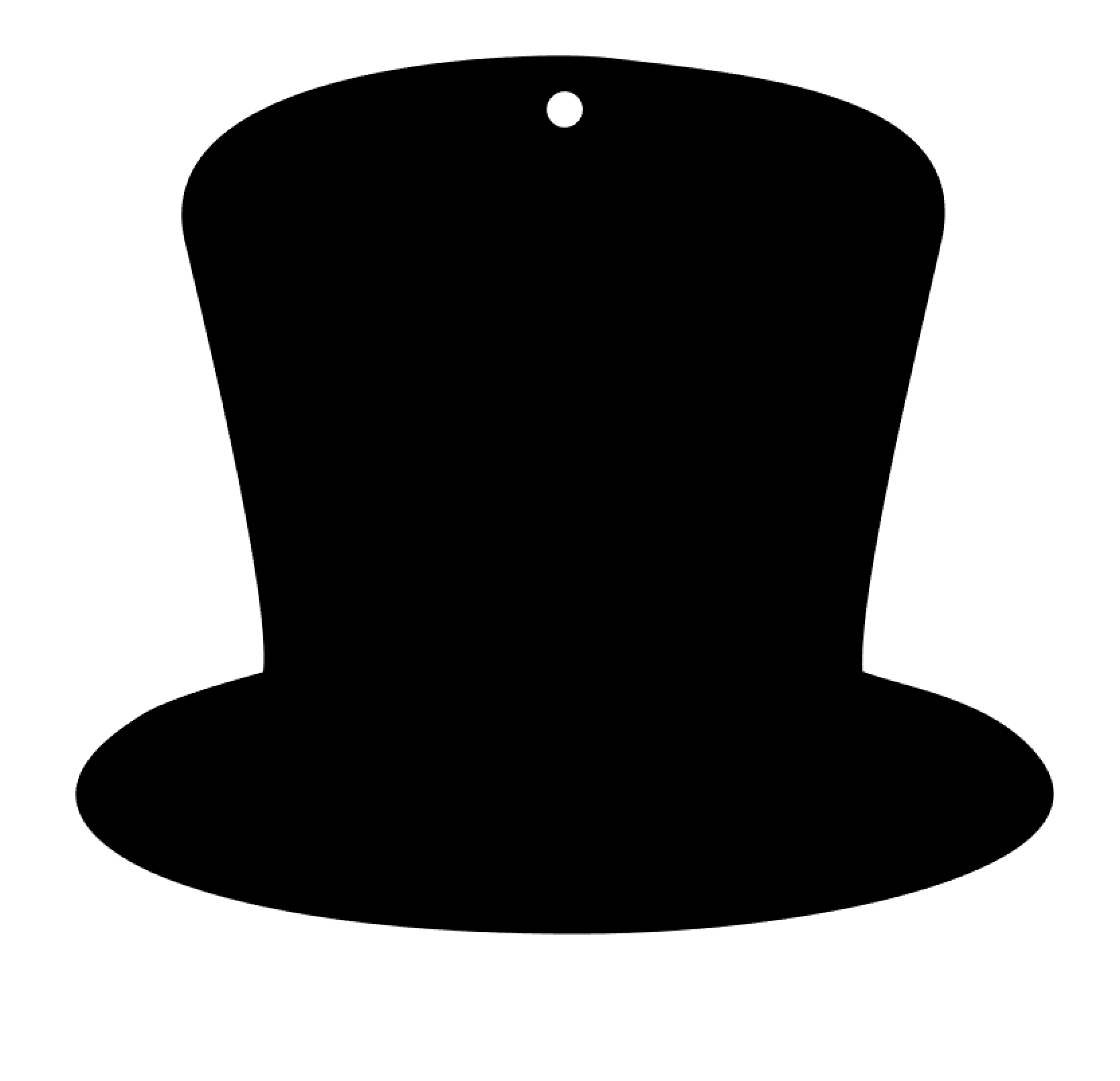 Frosty’s Hat Acrylic Blank - Image 2