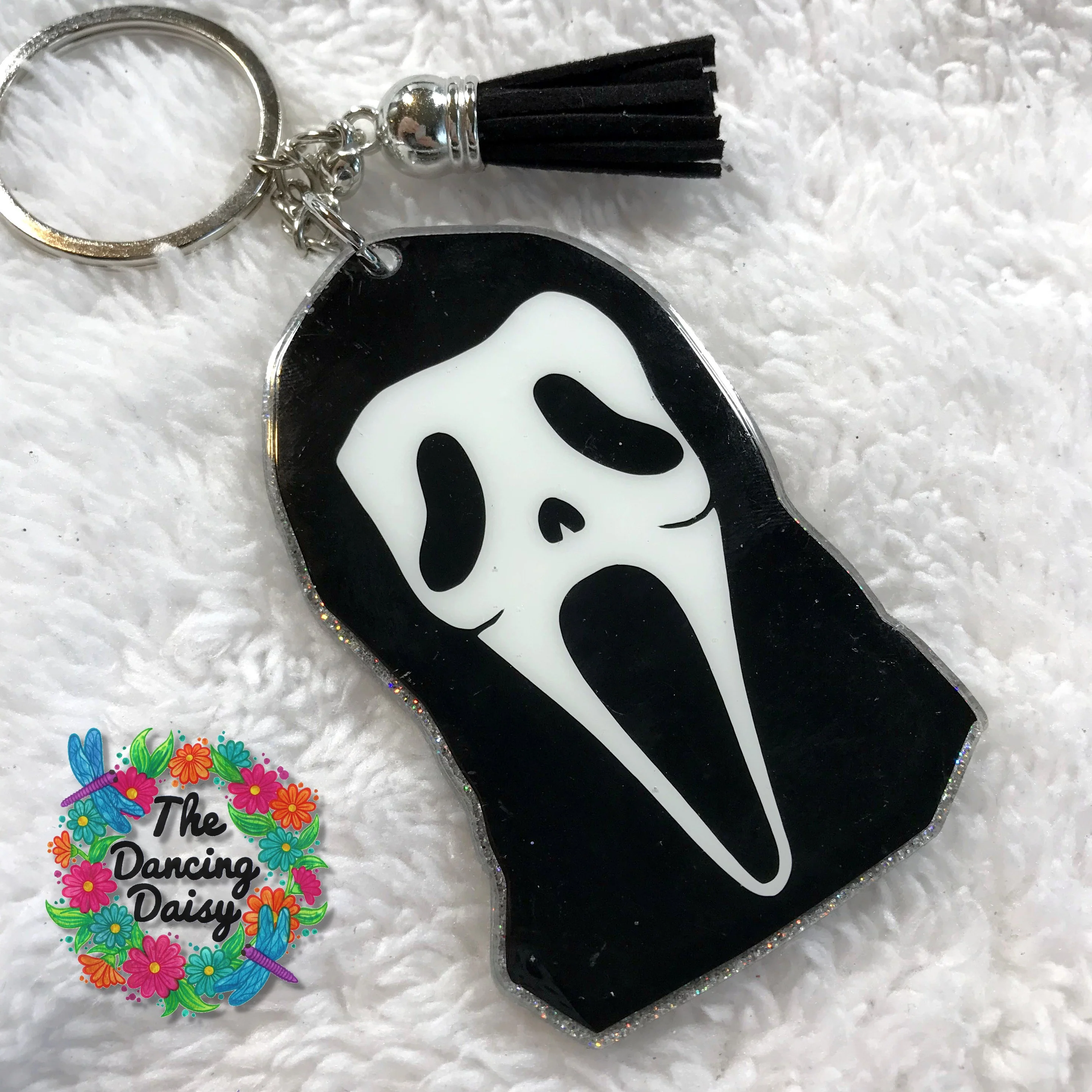 Ghost Face Mask Acrylic Blank - Image 3