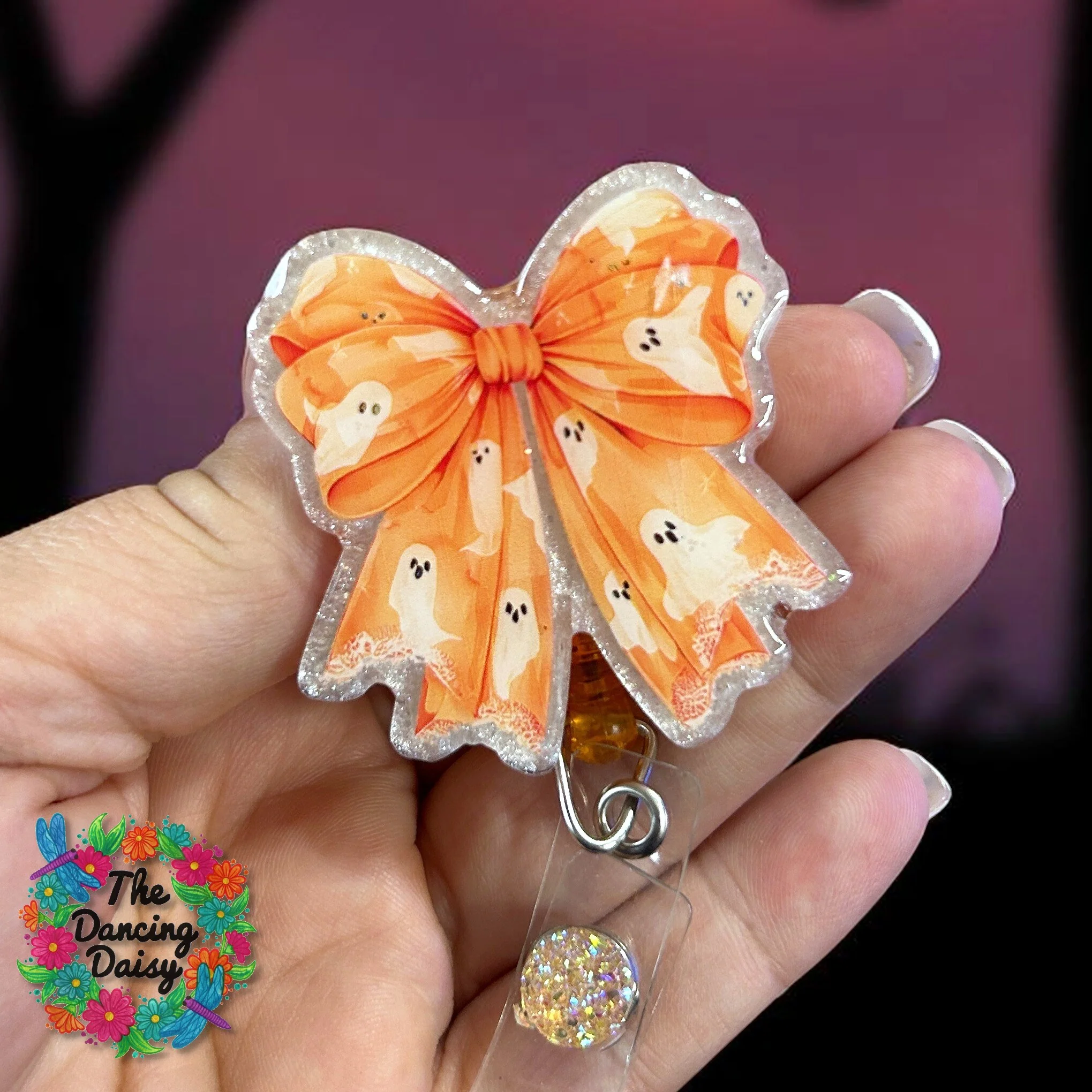 Halloween Bow Decal & Acrylic Blank COMBO - Image 2