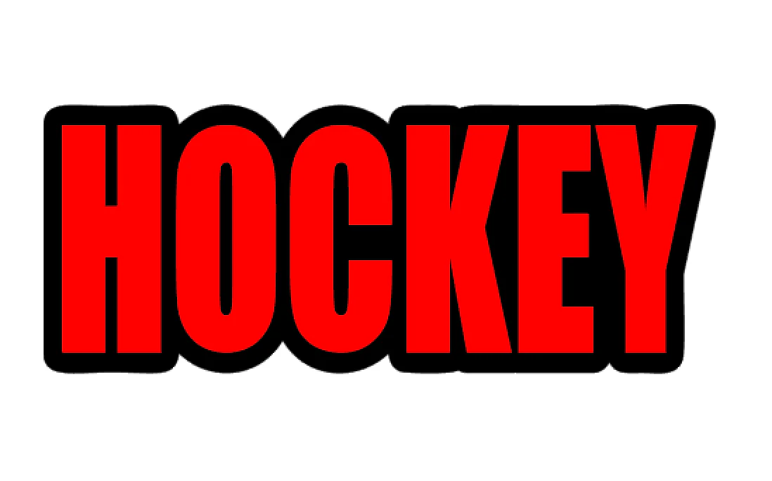 HOCKEY Acrylic Blank - Image 2