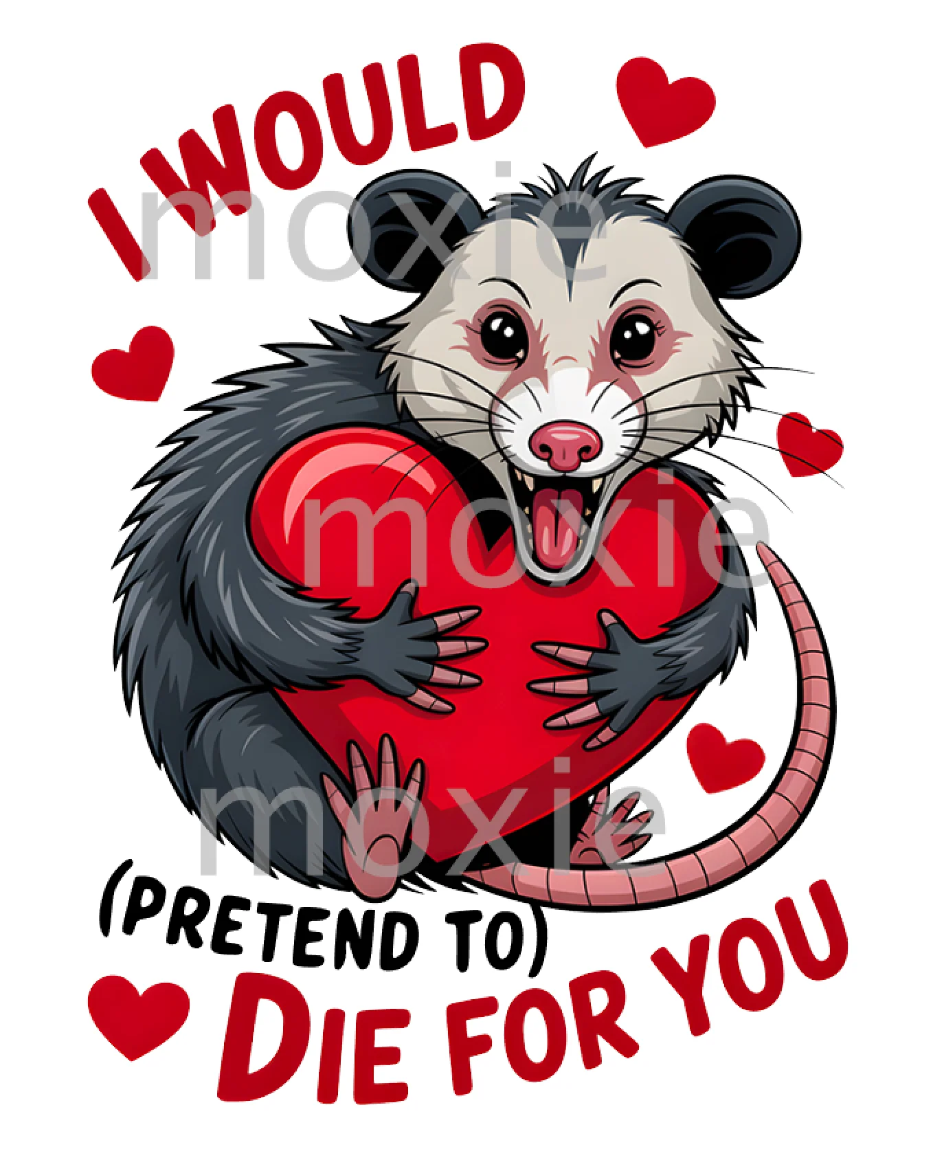 I Would (Pretend) Die For You Decal & Acrylic Blank COMBO