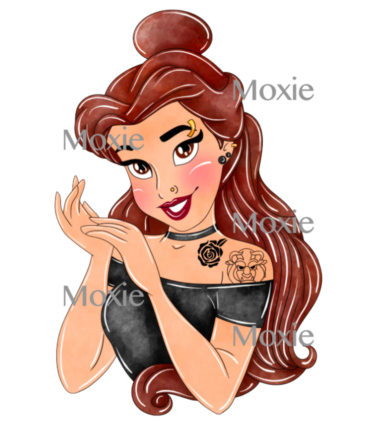 Inked Belle UV DTF