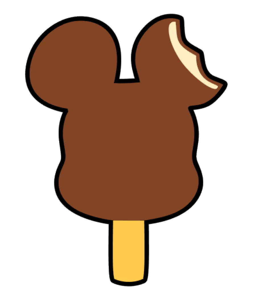 Mickey Popsicle Acrylic Blank - Image 2