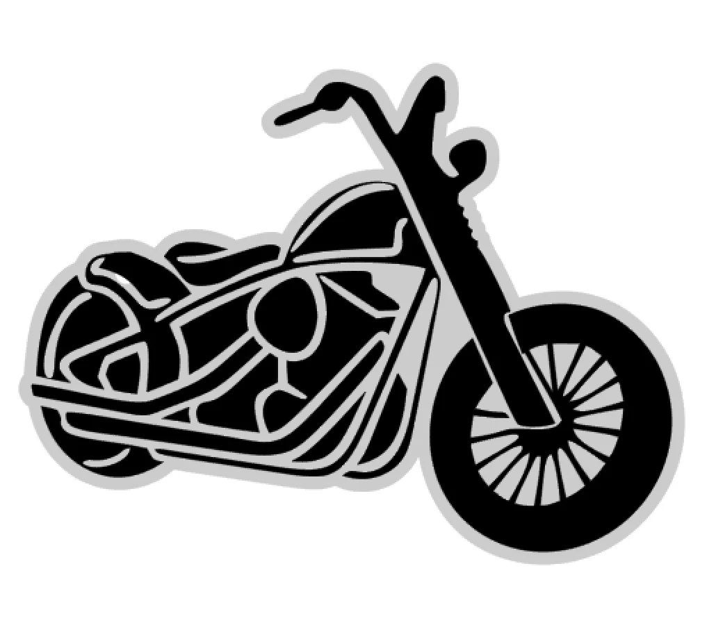Motorcycle Acrylic Blank - Image 2