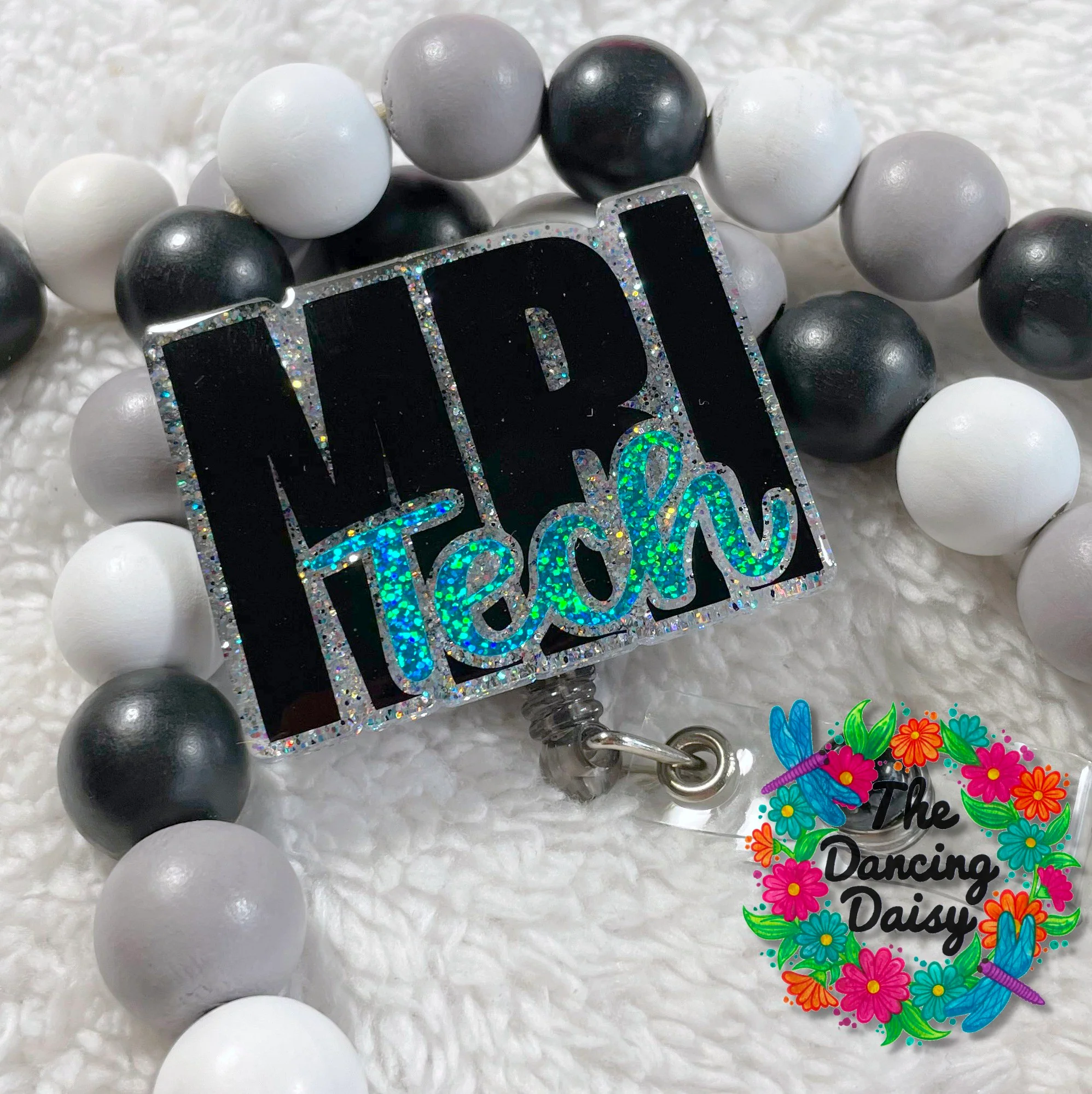MRI Tech Badge Reel Blank - Image 2