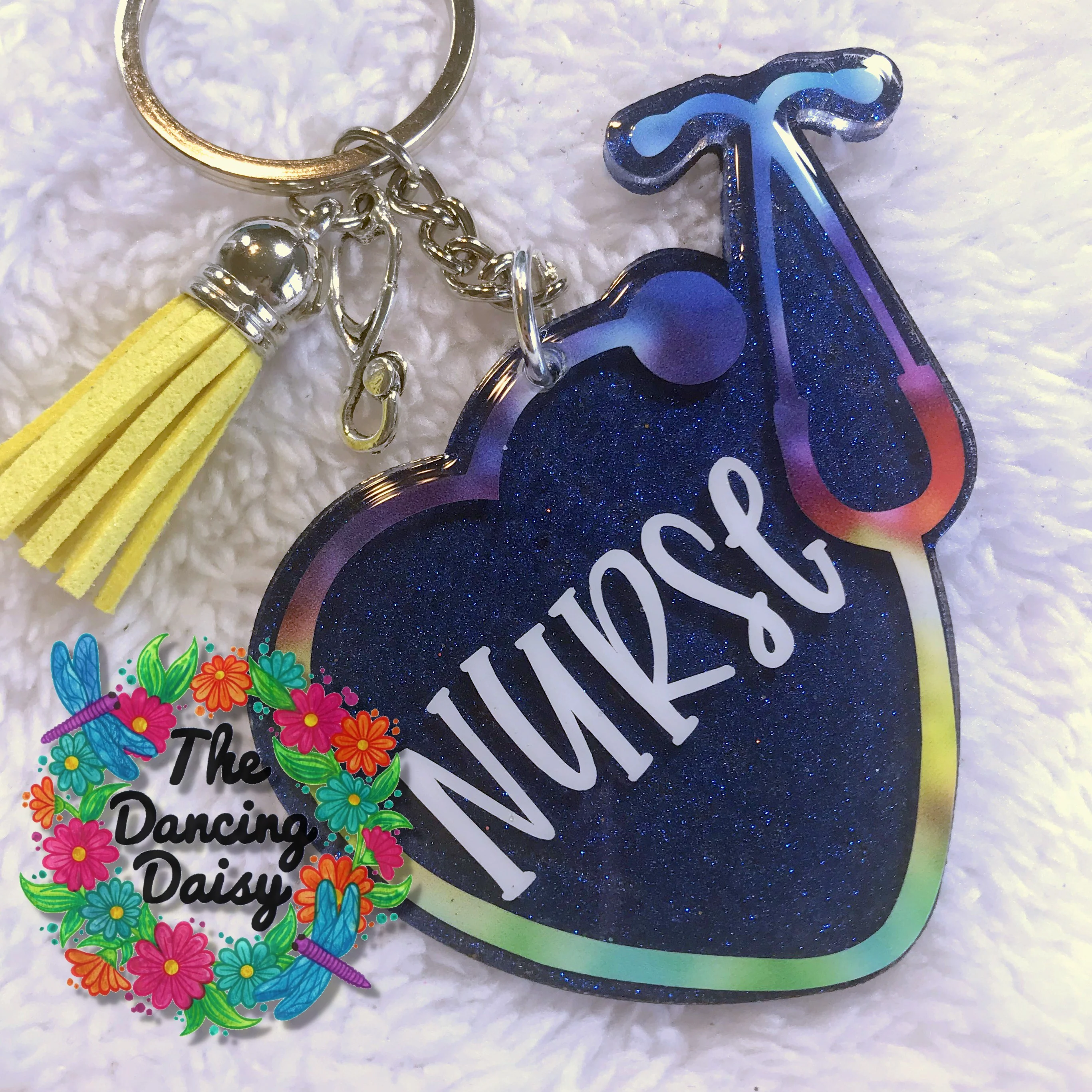 Nurse Heart Monogram Acrylic Blank - Image 4