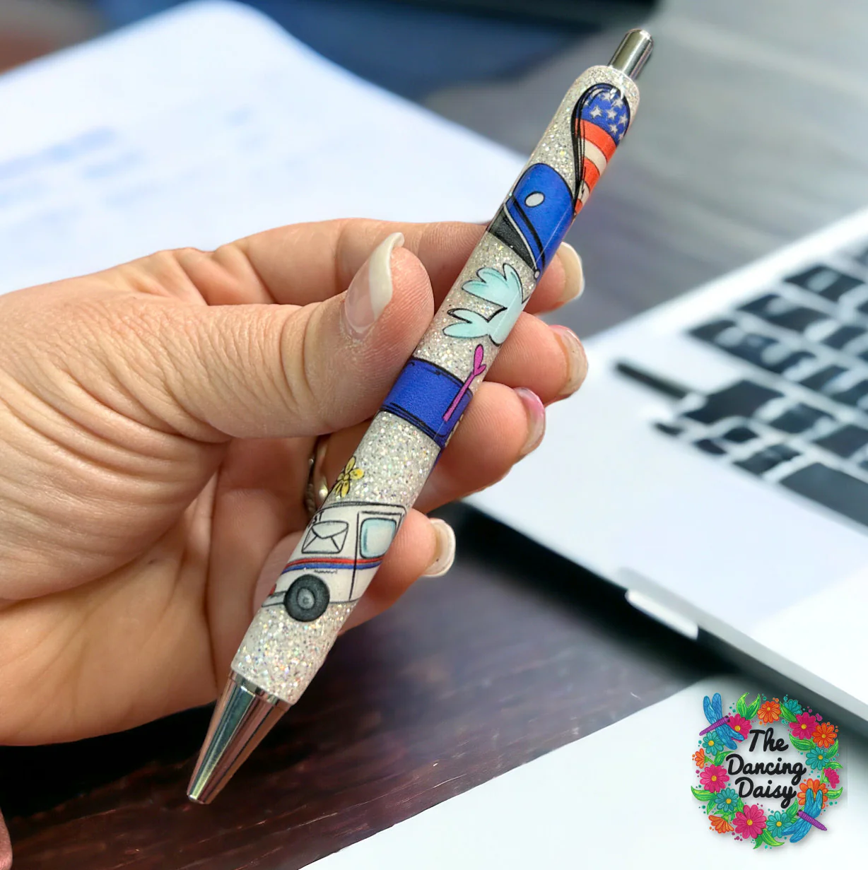 Postal Pen Wrap UV DTF - Image 3