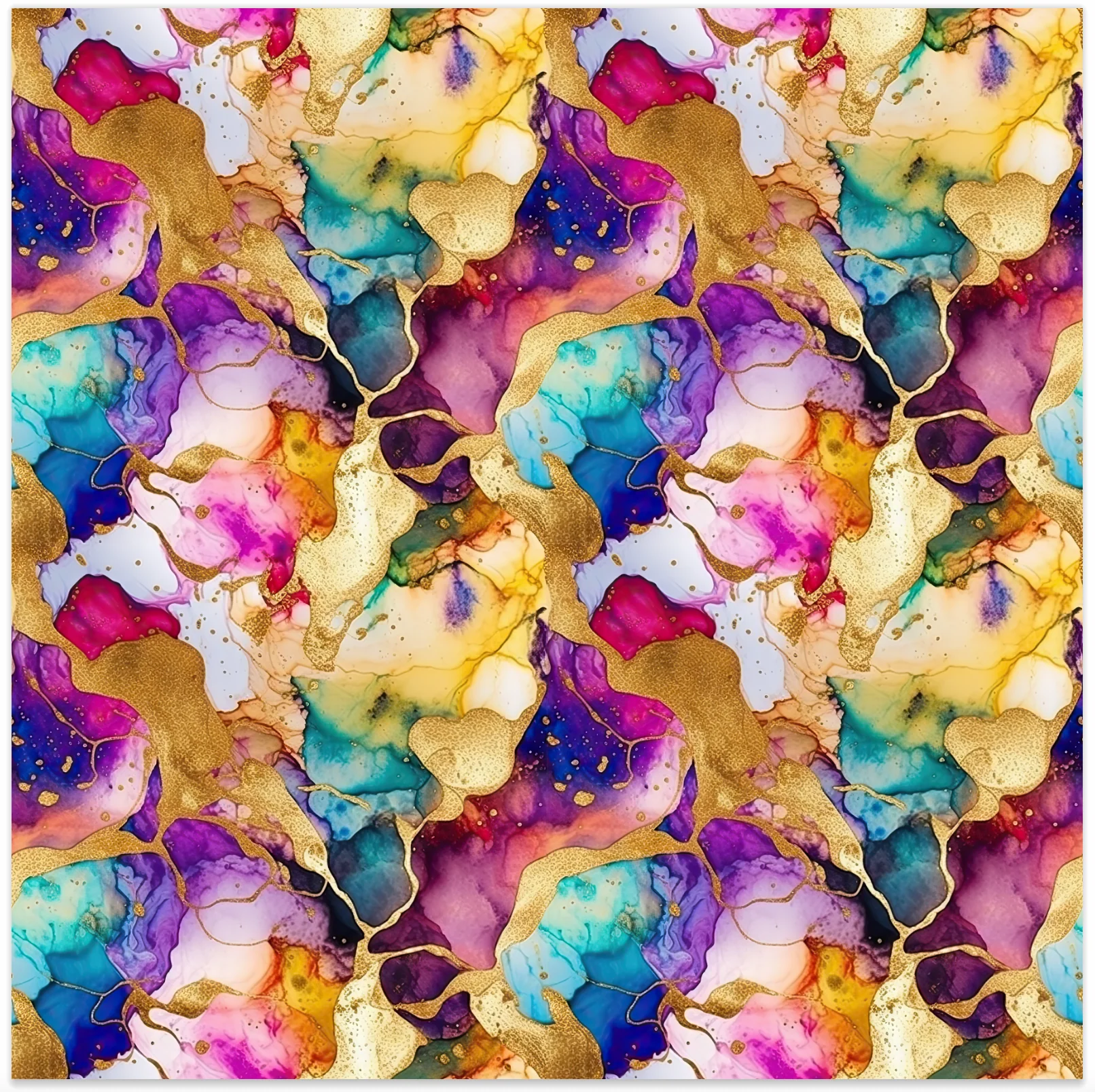Rainbow Gold Ink 4 Vinyl