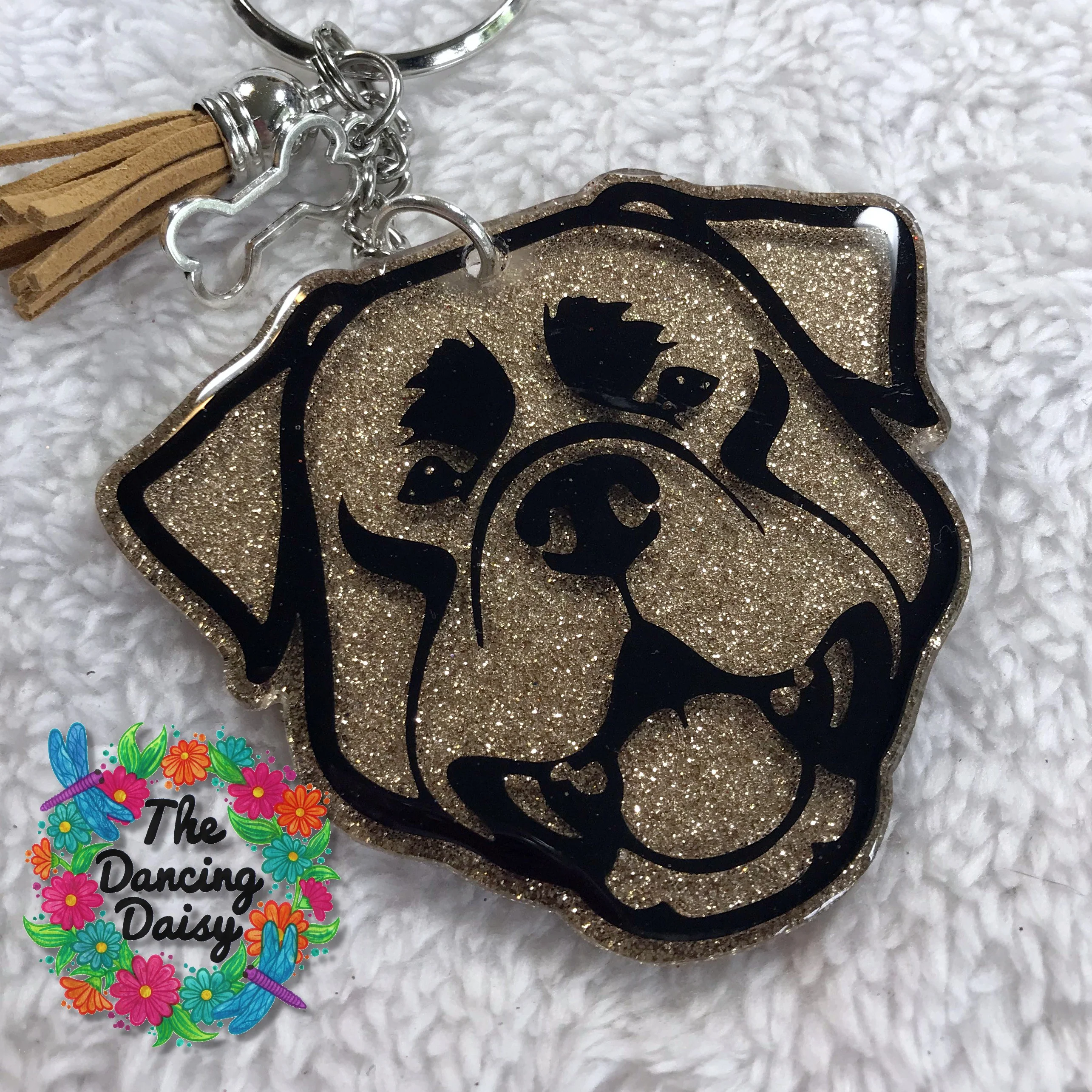 Rottweiler Face Dog Acrylic Blank - Image 3