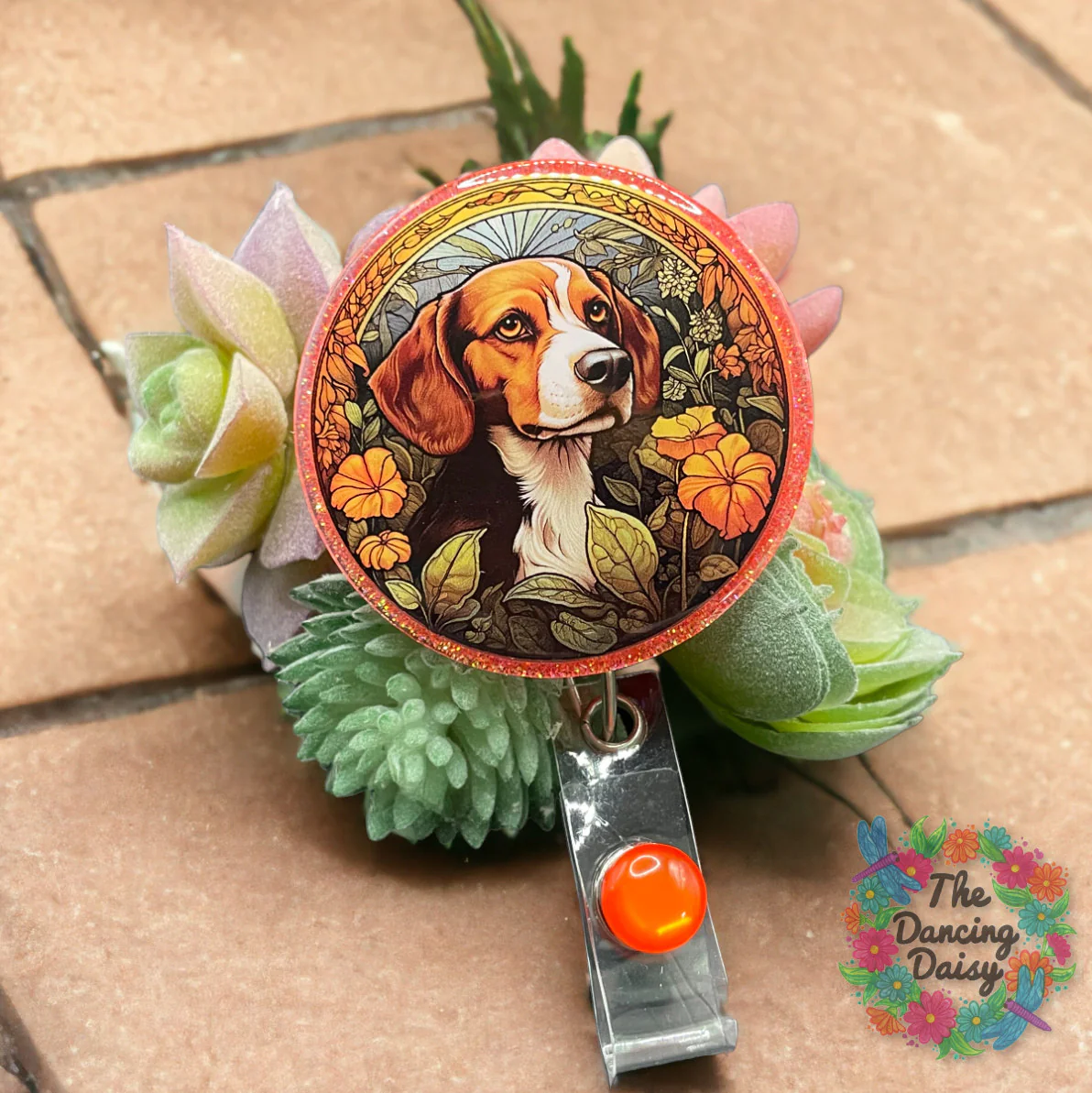 Stained Beagle Decal - Image 2