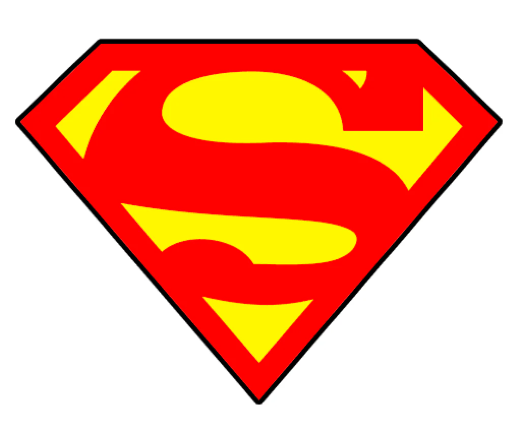 Superhero Badge Acrylic Blank - Image 2