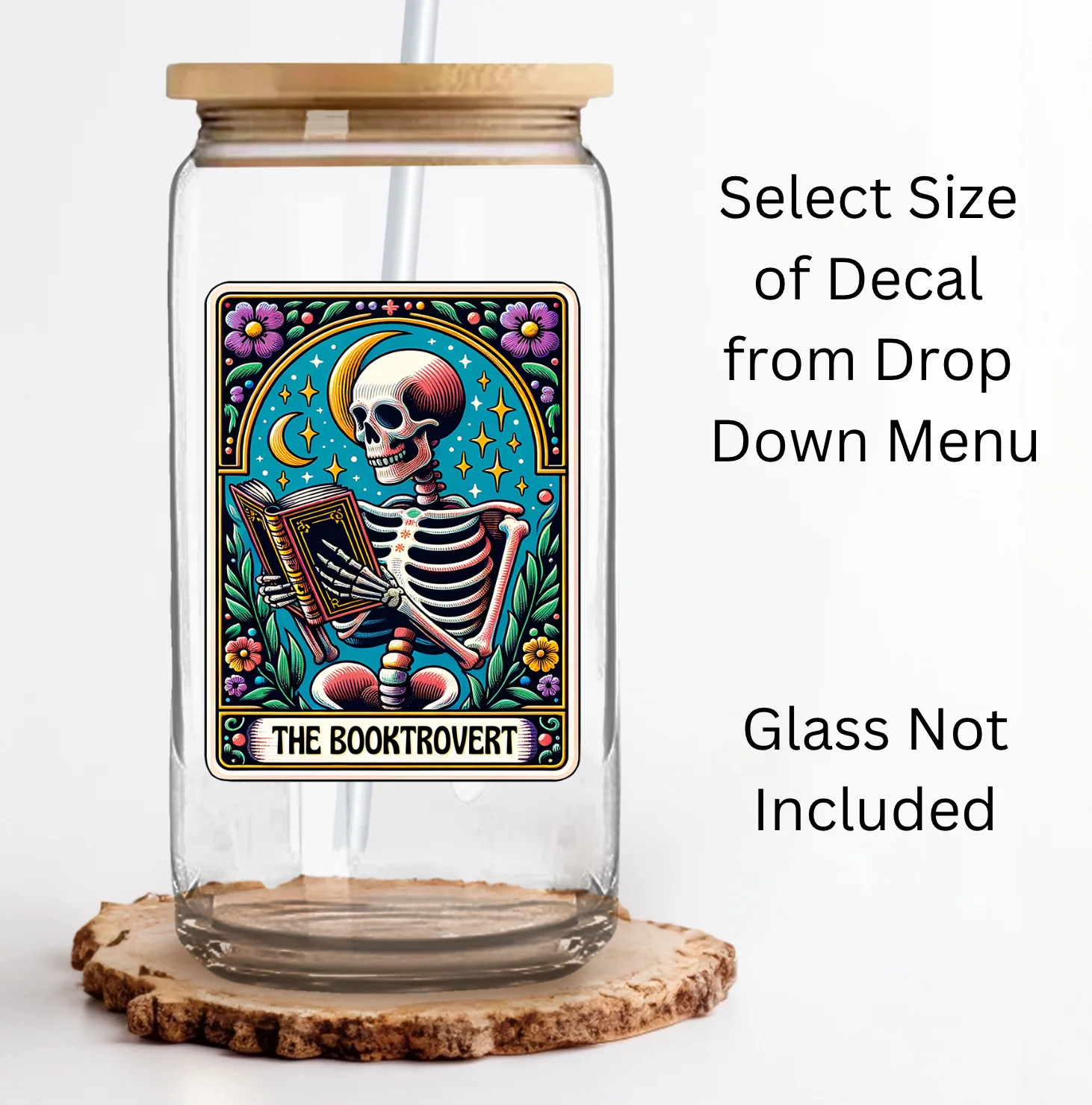 Tarot The Booktrovert UV DTF