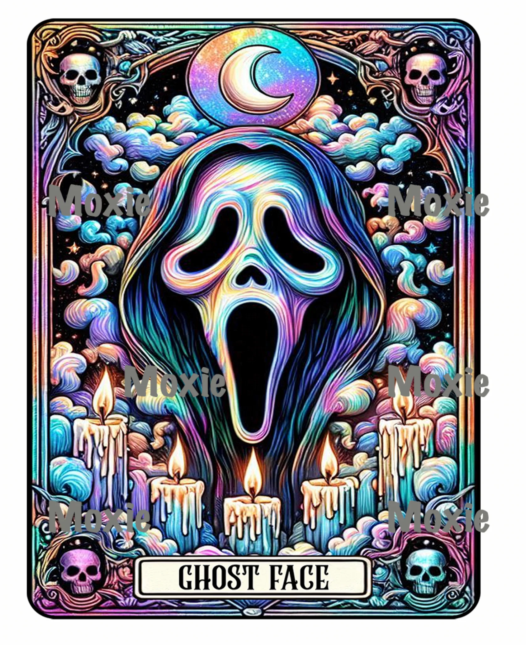 Tarot The Screamer UV DTF
