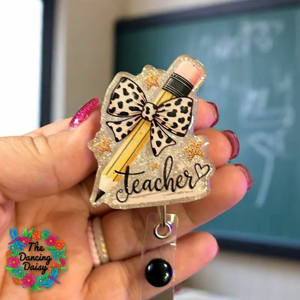 Teacher Pencil Decal & Acrylic Blank COMBO - Image 2