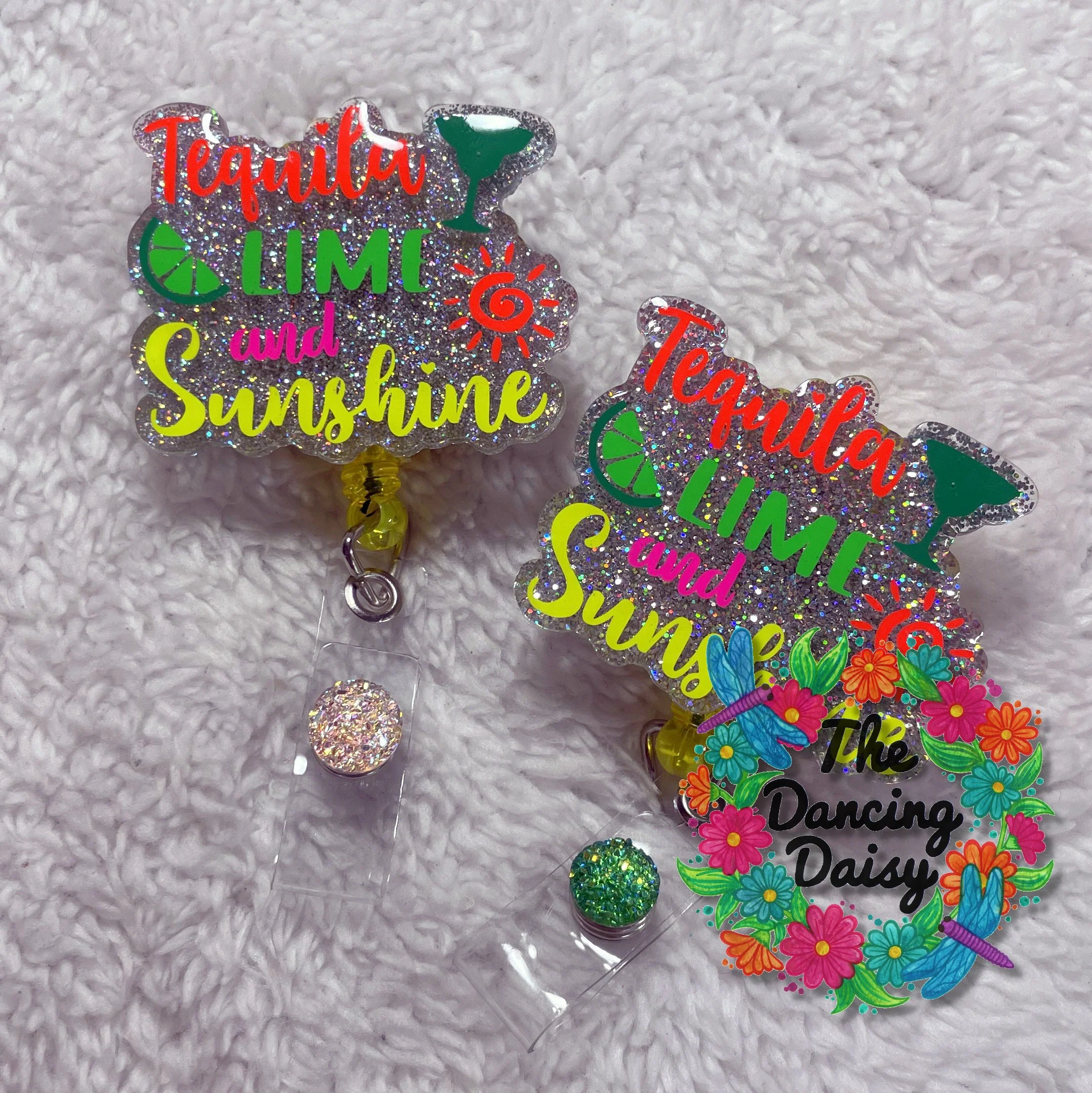 Tequila Lime Sunshine Badge Reel Blank - Image 2